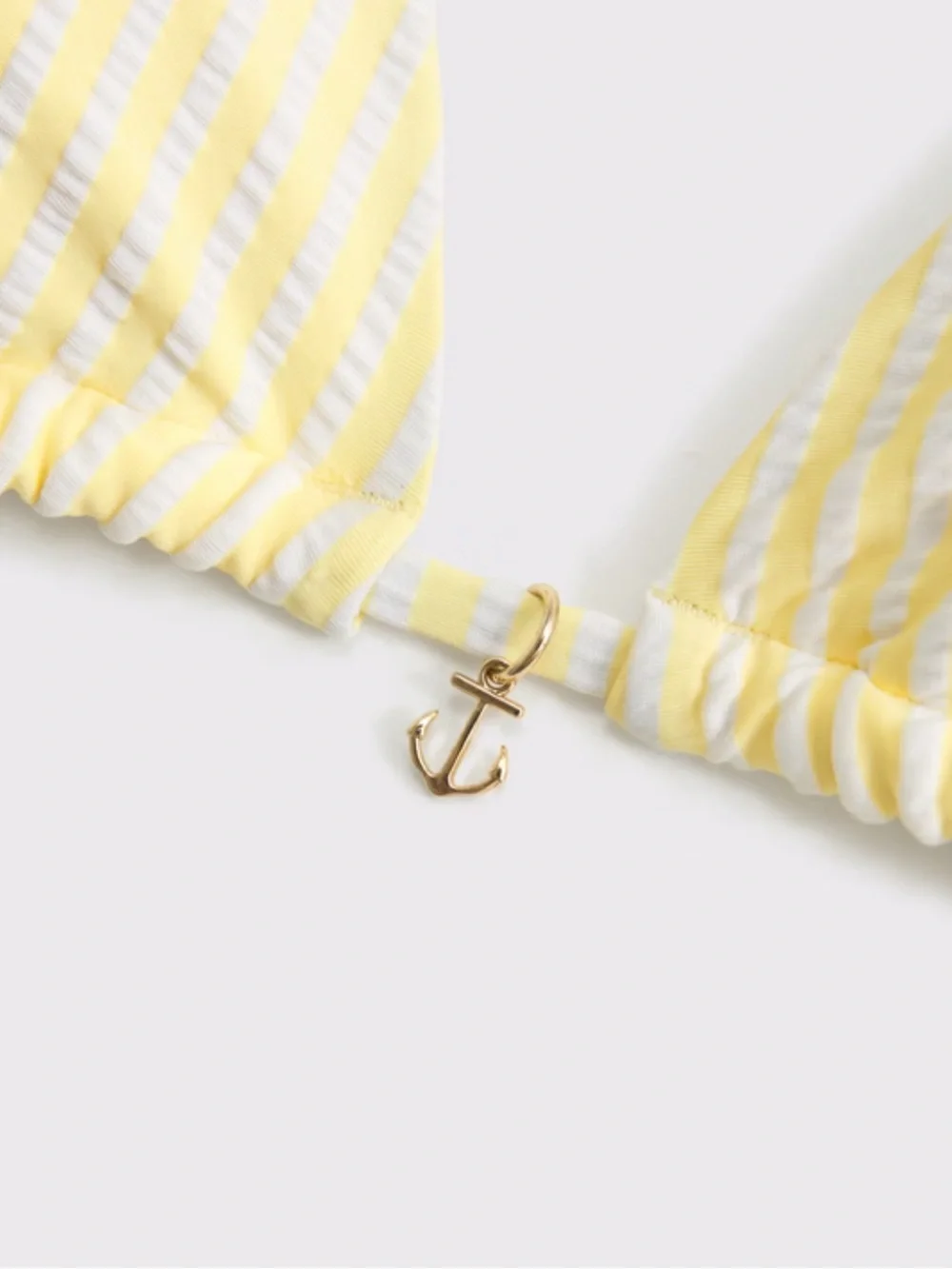 A&F Halter String Triangle Bikini Top